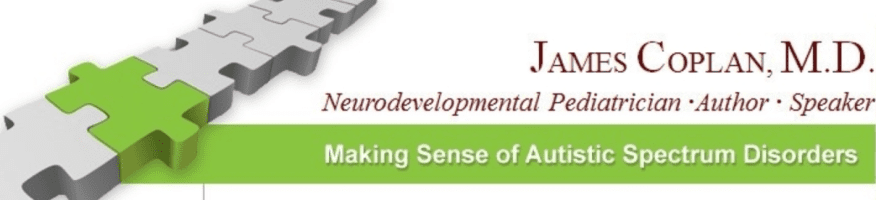 Here's an alt tag for the image: Dr. James Coplan, autism spectrum disorders.